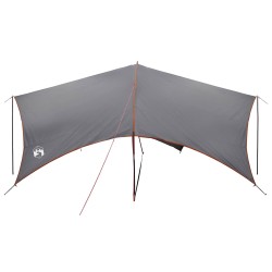 Tarp de camping résistant à l'eau Gris et orange 628965628965