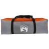 Tarp de camping résistant à l'eau Gris et orange 628965628965