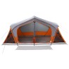 Tente Cabane avec toit Gris et orange 480 x 273 x 205 cm 628968628968