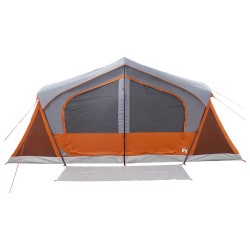 Tente Cabane avec toit Gris et orange 480 x 273 x 205 cm 628968628968