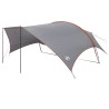 Tarp de camping résistant à l'eau Gris et orange 628969628969