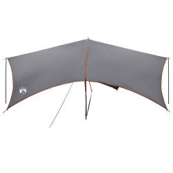 Tarp de camping résistant à l'eau Gris et orange 628969628969