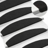 Tapis d'escalier auto-adhésifs 15 pcs Anthracite 628971628971
