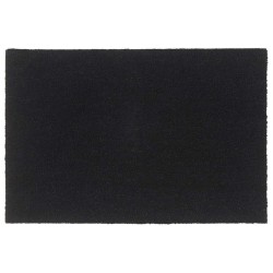 Tapis de porte noir 60x90 cm fibre de coco touffeté 628972628972