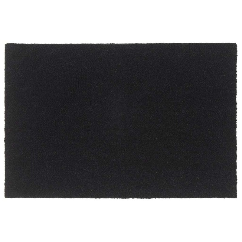Tapis de porte noir 60x90 cm fibre de coco touffeté 628972628972
