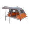 Tente familiale avec toit Gris et orange 305 x 275 x 190 cm 628974628974