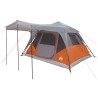 Tente familiale avec toit Gris et orange 305 x 275 x 190 cm 628974628974