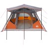 Tente familiale avec toit Gris et orange 305 x 275 x 190 cm 628974628974