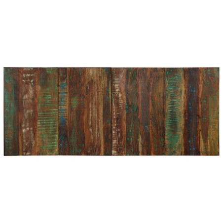 Tête de lit multicolore 200 cm bois massif récupération 628979628979