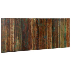 Tête de lit multicolore 200 cm bois massif récupération 628979628979
