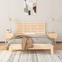 Tête de lit murale 141x3x63 cm Bois massif de pin 628980628980