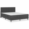 Tête de lit touffetée Gris foncé Tissu 180x200 cm  628984628984