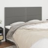 Tête de lit Gris foncé 180 x 5 x 118/128 cm Tissu 628987628987