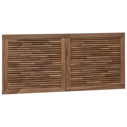 Tête de lit Naturel Bois de teck massif 628989628989