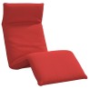 Transat pliant rouge 175 x 54 x 8,5 cm tissu Oxford 628995628995