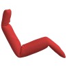Transat pliant rouge 175 x 54 x 8,5 cm tissu Oxford 628995628995