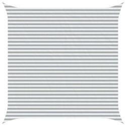 Voile d'ombre Gris clair et blanc 4,5 x 4,5 m 628997628997