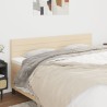 Têtes de lit Crème 180x5x78/88 cm Tissu 628998628998