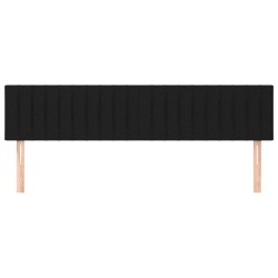 Têtes de lit Noir 180x5x78/88 cm Tissu 629000629000