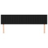 Têtes de lit Noir 180x5x78/88 cm Tissu 629000629000