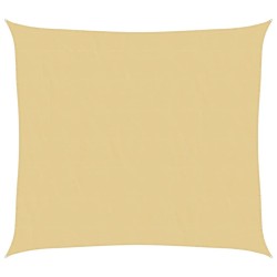 Voile d'ombrage sable 3x2,5 m 100 % polyester oxford 629001629001