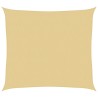 Voile d'ombrage sable 3x2,5 m 100 % polyester oxford 629001629001