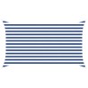 Voile d'ombre Bleu et Blanc 3,5 x 2 m 100 % polyester Oxford 629003629003