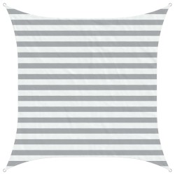 Voile d'ombre Gris clair et blanc 2 x 2 m 629004629004