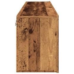 Meubles TV muraux 2 pcs vieux bois 80x30x41 cm 629006629006