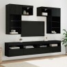 Meubles TV muraux 6 pcs Chêne artisanal Bois d'ingénierie 629007629007