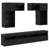 Meubles TV muraux 6 pcs Chêne artisanal Bois d'ingénierie 629007629007