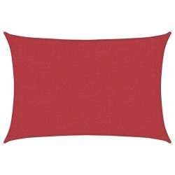 Voile d'ombrage 160 g/m² Rouge 2x3 m PEHD 629009629009