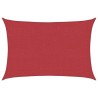 Voile d'ombrage 160 g/m² Rouge 2x3 m PEHD 629009629009