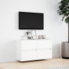 Meuble TV mural avec lumières LED blanc 80x31x45 cm 629017629017