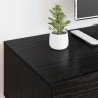 Meuble TV Chêne noir 150 x 36 x 30 cm Bois d'ingénierie 629019629019