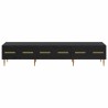 Meuble TV Chêne noir 150 x 36 x 30 cm Bois d'ingénierie 629019629019