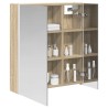 Armoire Miroir de Salle de Bain Chêne Sonoma 629034629034