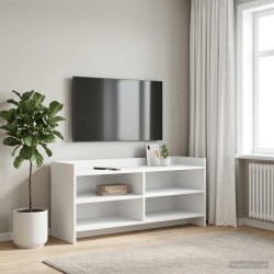 Meuble TV 100 x 33 x 47 cm Blanc Bois d'ingénierie 629036629036