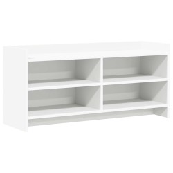 Meuble TV 100 x 33 x 47 cm Blanc Bois d'ingénierie 629036629036