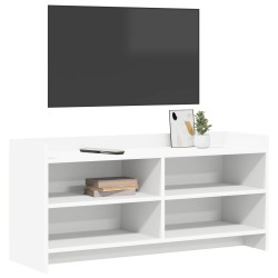 Meuble TV 100 x 33 x 47 cm Blanc Bois d'ingénierie 629036629036