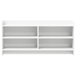 Meuble TV 100 x 33 x 47 cm Blanc Bois d'ingénierie 629036629036