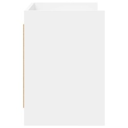 Meuble TV 100 x 33 x 47 cm Blanc Bois d'ingénierie 629036629036