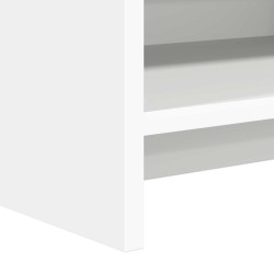 Meuble TV 100 x 33 x 47 cm Blanc Bois d'ingénierie 629036629036