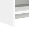 Meuble TV 100 x 33 x 47 cm Blanc Bois d'ingénierie 629036629036