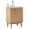 Meuble de lavabo de salle de bain OTTA 59x40x80 cm bois massif 629037629037