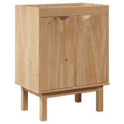 Meuble de lavabo de salle de bain OTTA 59x40x80 cm bois massif 629037629037