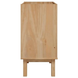 Meuble de lavabo de salle de bain OTTA 59x40x80 cm bois massif 629037629037