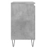 Armoire de bain gris béton 58x33x60 cm bois d'ingénierie 629040629040