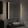 Armoire Miroir de Salle de Bain Chêne noir 63,5 x 15,5 x 70 cm 629043629043