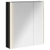 Armoire Miroir de Salle de Bain Chêne noir 63,5 x 15,5 x 70 cm 629043629043
